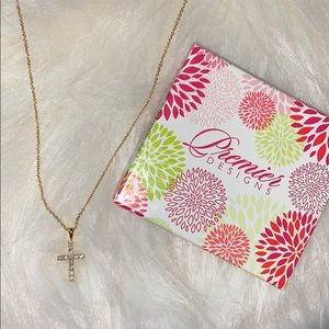 Never Worn! Gold Cross Necklace ✨